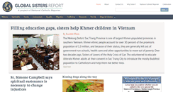 Desktop Screenshot of globalsistersreport.org